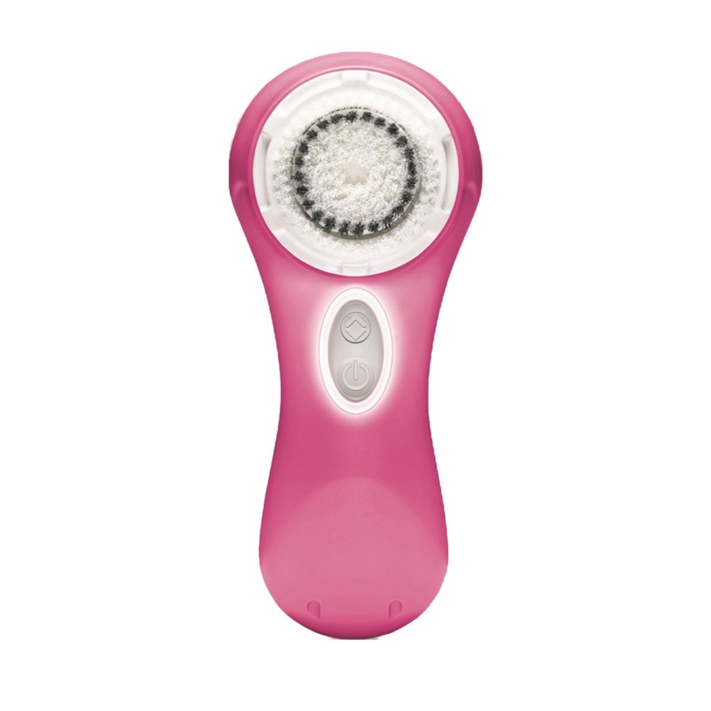 Clarisonic Mia 2 Electric Facial Cleanser 2 Brush Heads Fuchsia Pink BRAND NEW!